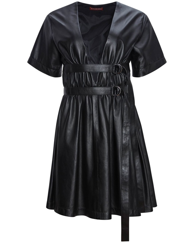 Altuzarra Damen Malik Minikleid aus Leder