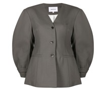 Blazer mit Puffärmeln