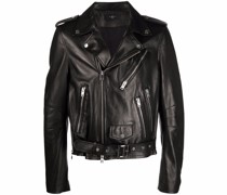 Bikerjacke aus Leder