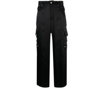 Cargohose mit hohem Bund