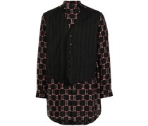 Hemd im Layering-Look