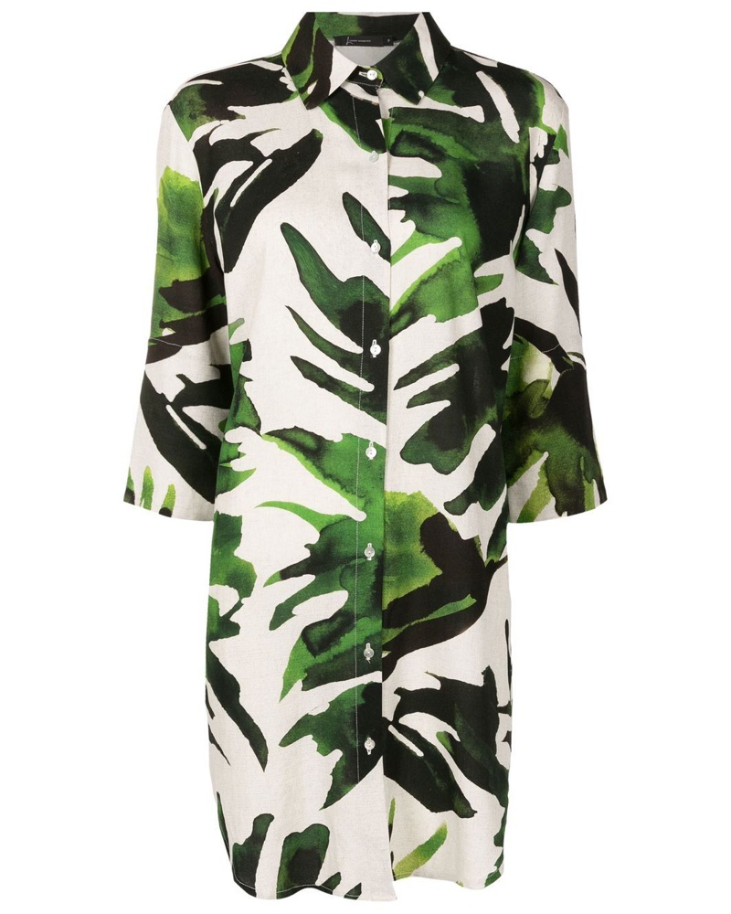 Lenny Niemeyer Damen Kleid mit Palmen-Print