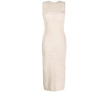Nolan open-knit sleeveless dress