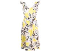 Midikleid mit Blumen-Print