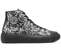 Barocco Silhouette High-Top-Sneakers