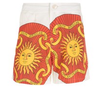 Shorts mit Sol-Print
