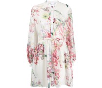 Kleid mit Blumen-Print