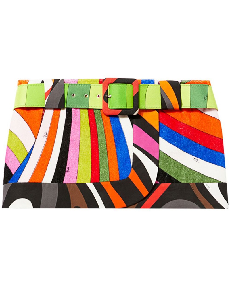 Emilio Pucci Damen Minirock mit Print