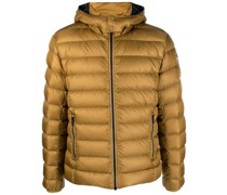 Gefütterte Jacke mit Logo-Patch
