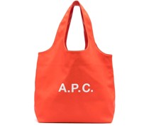 A.P.C. Handtasche mit Logo-Print