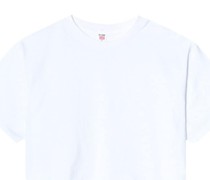 Cropped-T-Shirt mit Logo