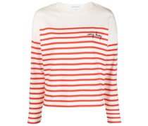 Gestreifter Pullover