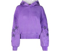 Hoodie mit Stern-Patches
