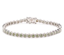 18kt Weißgoldarmband mit Diamanten