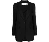 Blazer mit fallendem Revers