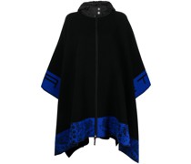 Jacquard-Cape mit Logo