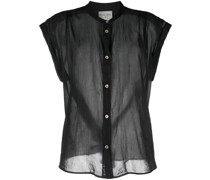 Bluse mit Knöpfen