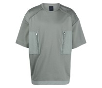 T-Shirt mit Reißverschlusstaschen