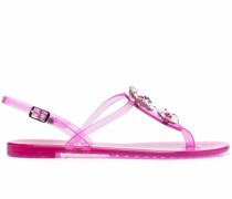 Sandalen mit Kristallen