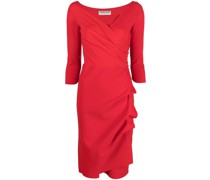 Florien gathered-detail midi dress