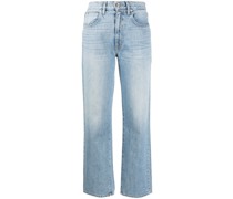 Gerade High-Rise-Jeans