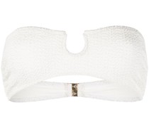 Texturiertes Bandeau-Top