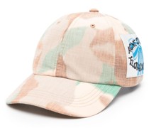Camouflage-Mütze mit Logo-Patch