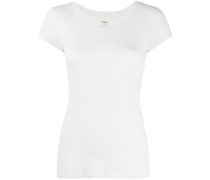 T-Shirt mit U-Ausschnitt