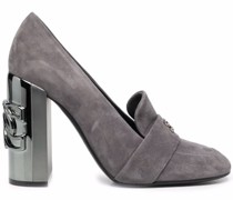 Pumps mit Blockabsatz