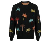 Sweatshirt mit Palmen