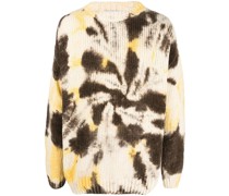 Pullover mit Batikmuster