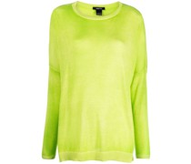 Pullover mit U-Boot-Ausschnitt