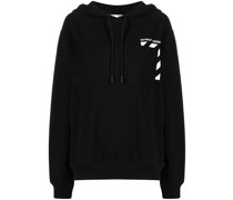 Hoodie mit Logo-Print