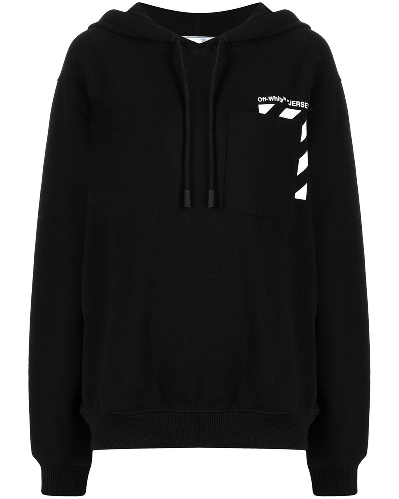 OFF-WHITE Damen Hoodie mit Logo-Print
