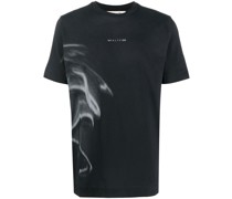T-Shirt mit Wellen-Print