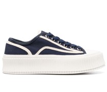 Sneakers mit Kontrastdetails