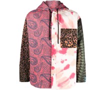 Kapuzenjacke im Patchwork-Look