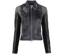 Perforierte L-Tady Bikerjacke