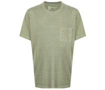 T-Shirt mit Acid-Wash-Effekt