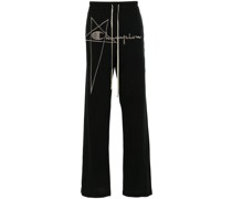 Dietrich logo-embroidered track pants