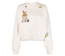 Besticktes Sweatshirt