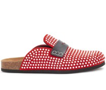 Loafer mit Kristallen