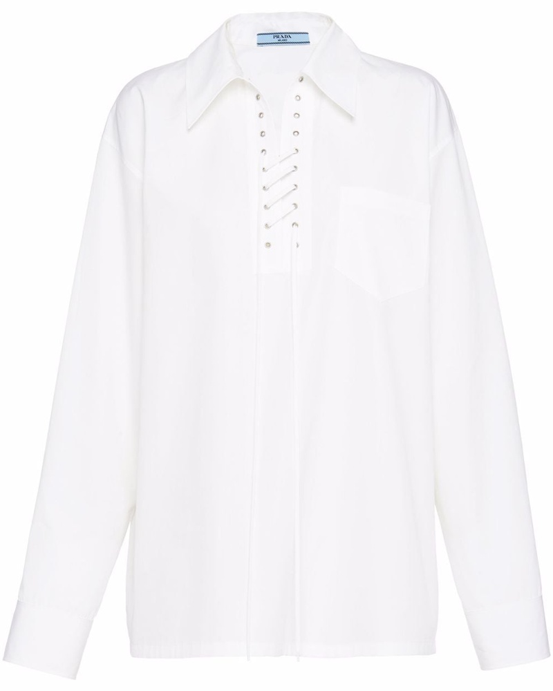 Prada Damen Klassisches Hemd