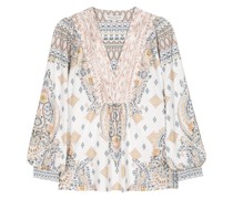 Remi paisley-print blouse