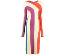Gestreiftes Jerseykleid