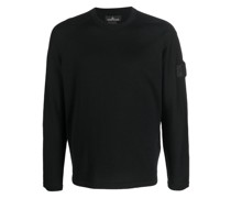 Pullover mit Logo-Patch