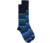 Socken mit geometrischem Muster