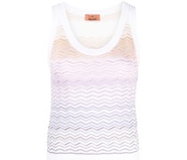 Bluse mit Zickzackmuster