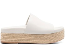 Espadrilles mit Plateau