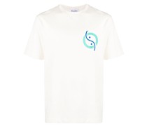 T-Shirt aus Bio-Baumwolle mit Print